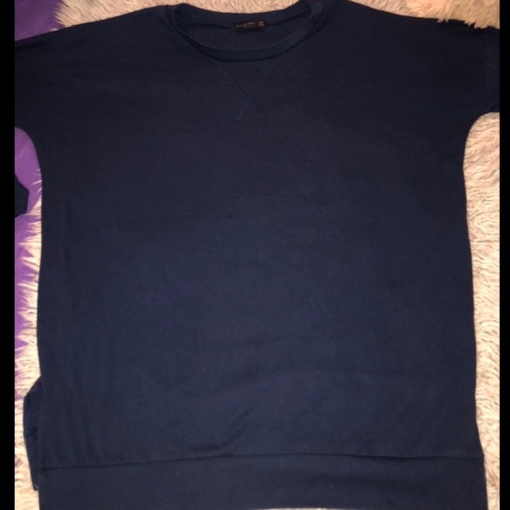 Navy blue sweater